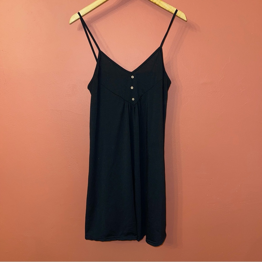 Black Spaghetti Strap Dress